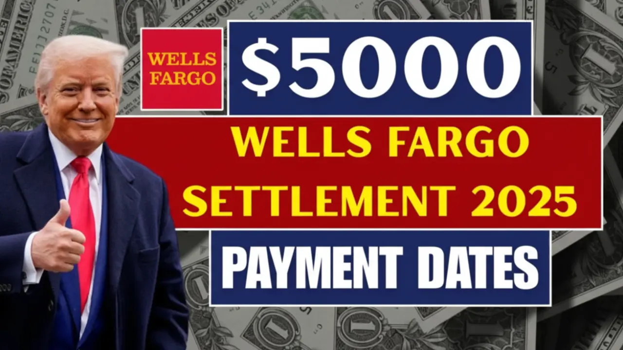 Wells Fargo $5,000 Settlement 2025: Eligibility, Payment Dates, and Everything You Need to Know